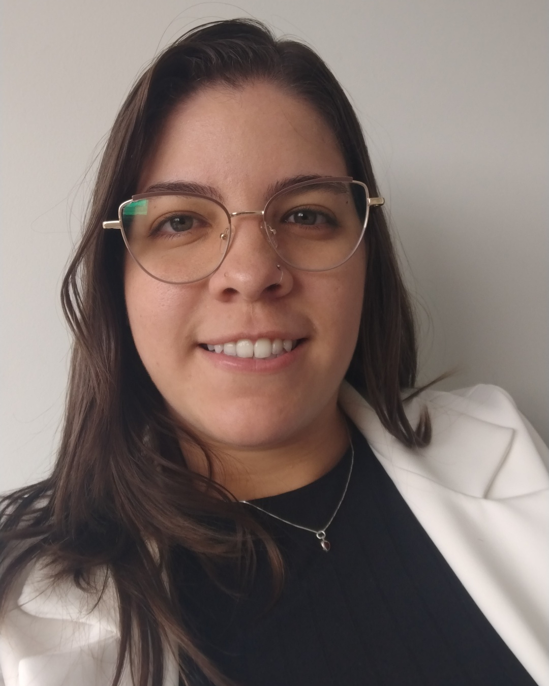Retrato da psicóloga Andréa Gomes